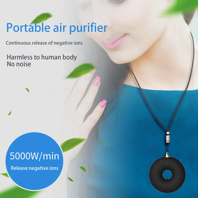 Purificador de aire con generador de aniones