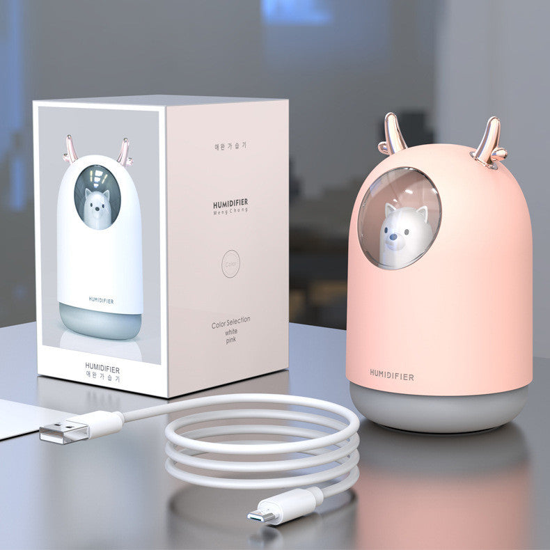 Mini humidificador de aire relajante para bebes