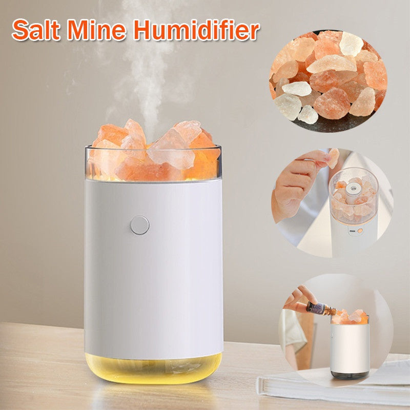 Humidificador de aire con sal de Himalaya