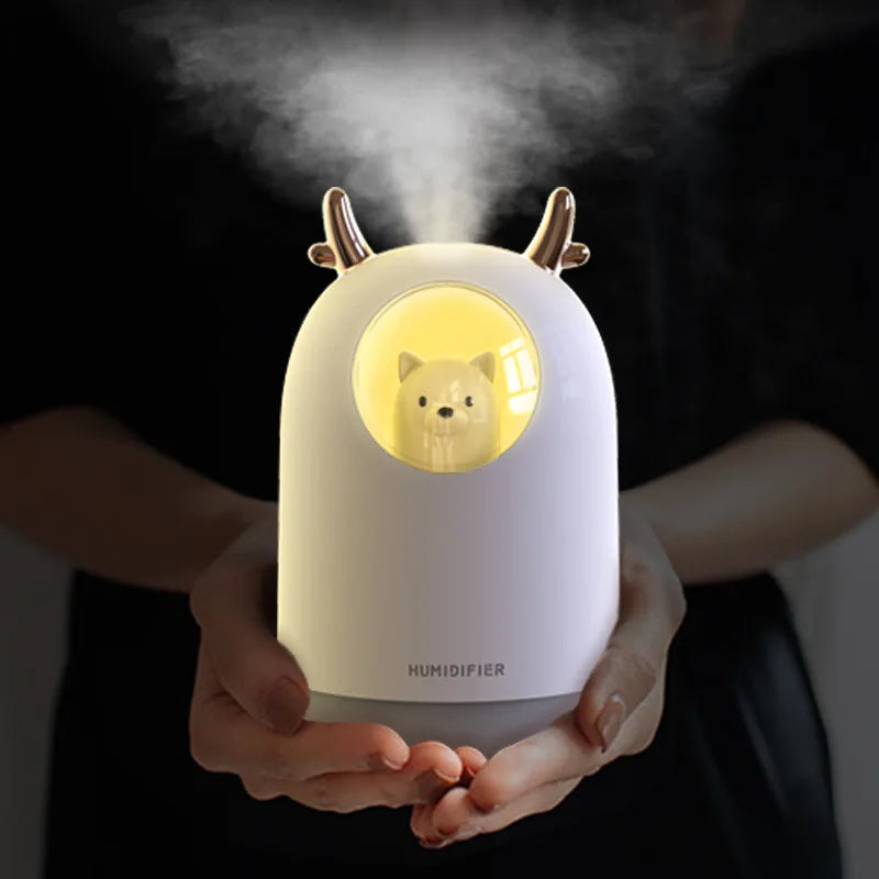 Mini humidificador de aire relajante para bebes